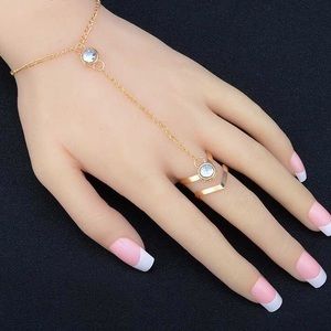 ring that connects to the wrist